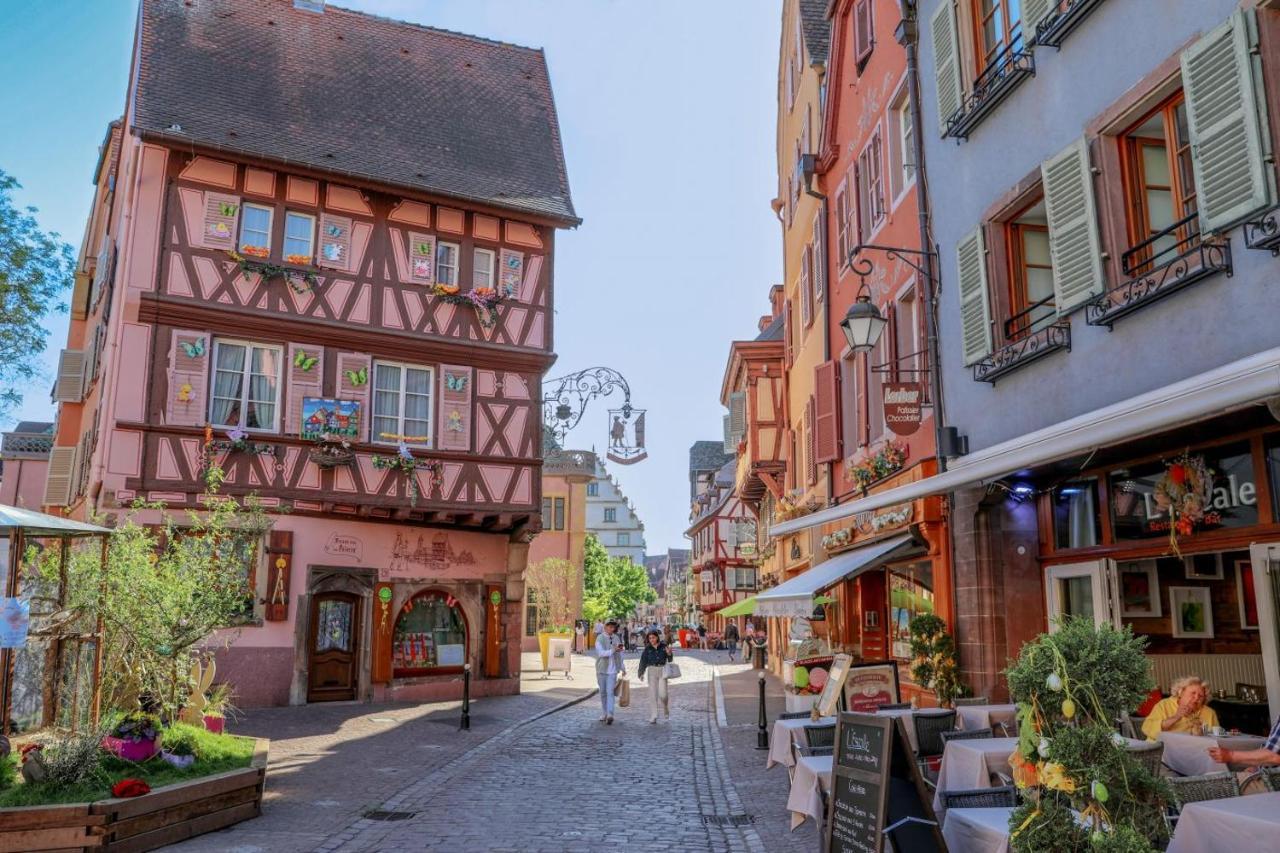 Aux Petits Coeurs De Colmar Petite Venise Daire Dış mekan fotoğraf
